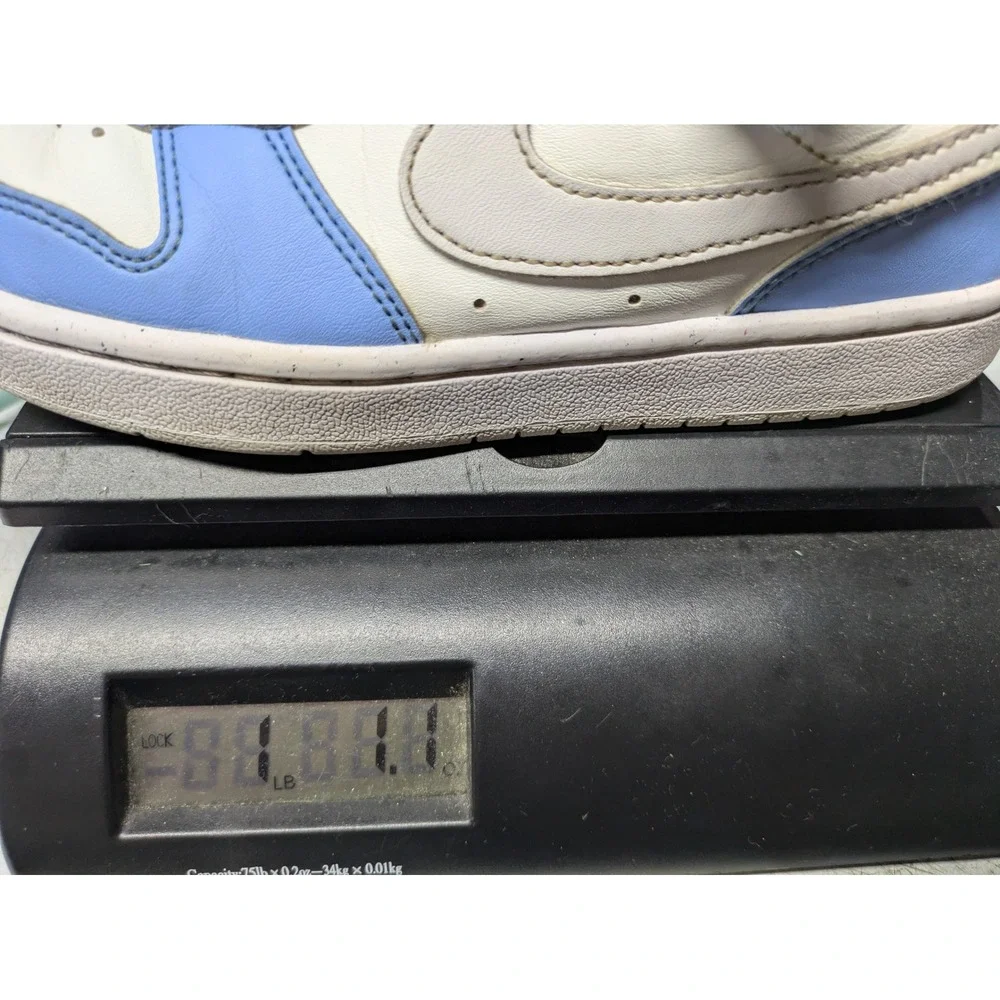 Nike Court Borough Low 2 Sneakers Kids 2.5Y Blue White DV5457-128 Shoes Athletic